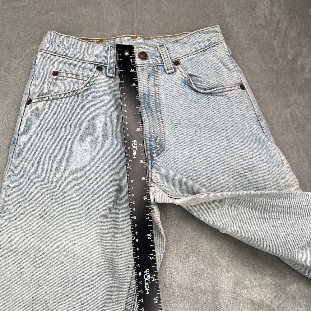 VTG Levis 560 Jeans Women 14 Blue Loose Fit Straight Leg Orange Tab Made in USA - Picture 7 of 10